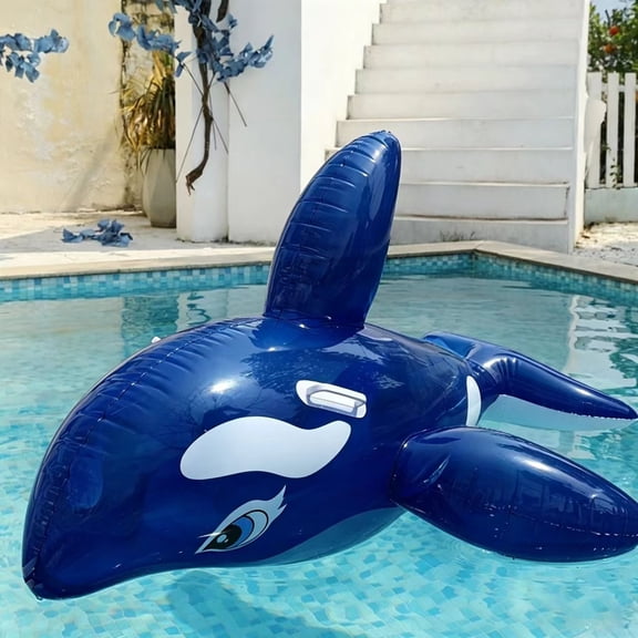 Lifemode Inflatable Animal Pool Float, PVC Ride-On Water Raft 1508855cm, 4 Styles Available