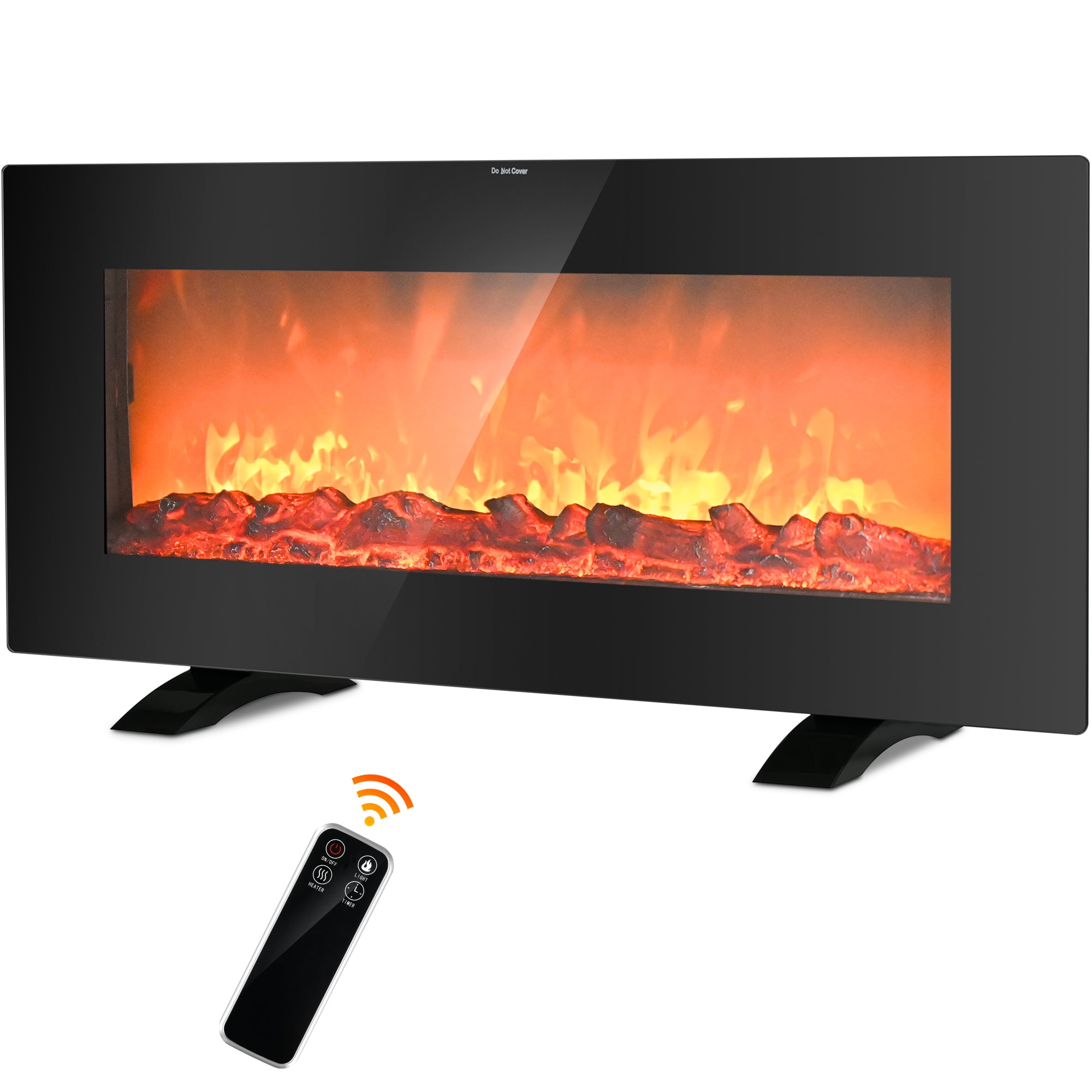 Lifeplus 36" 1500Watt Freestanding/WallMounted Electric Fireplace