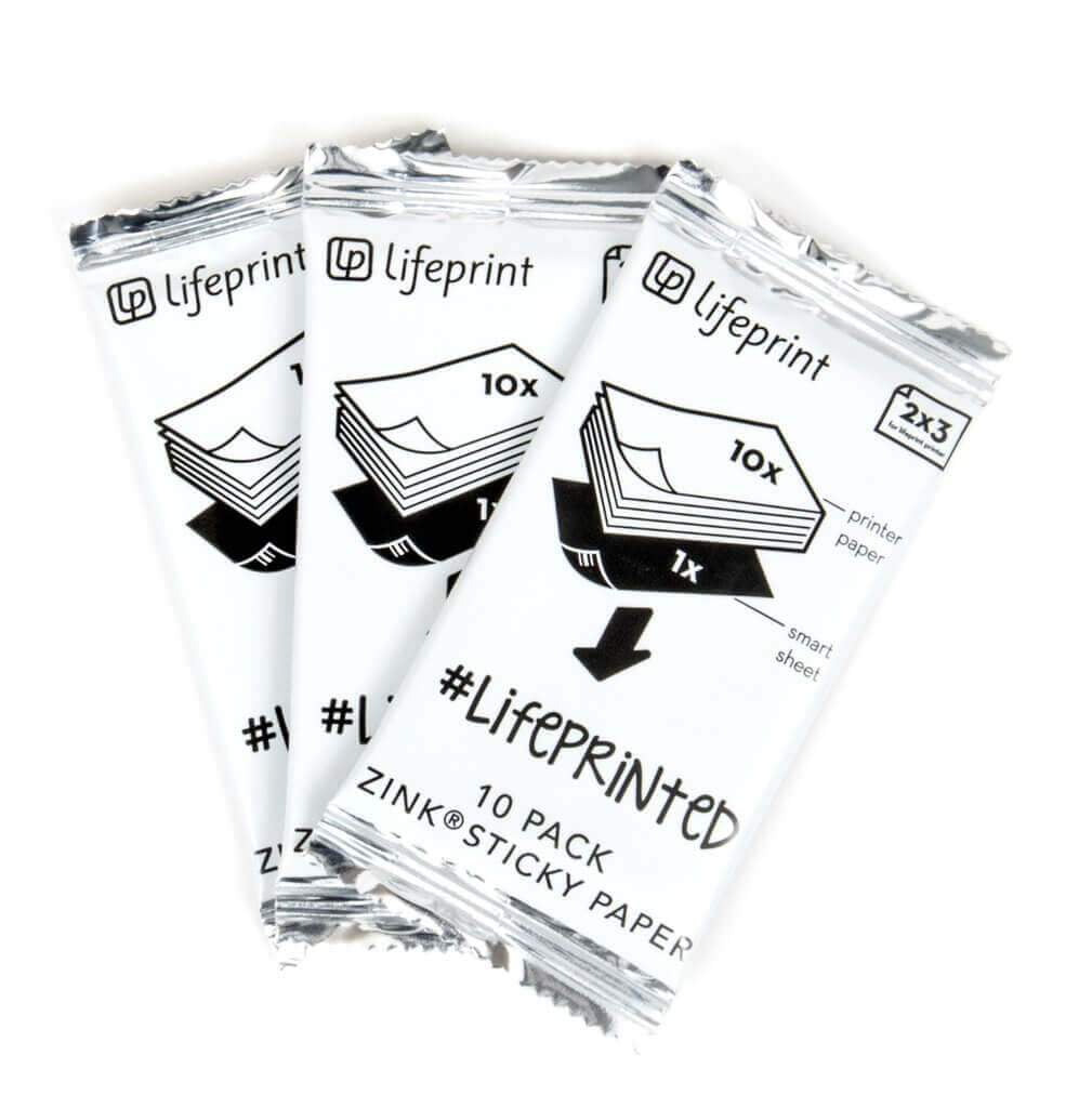 Lifeprint Photo Paper Sticky Back Pack