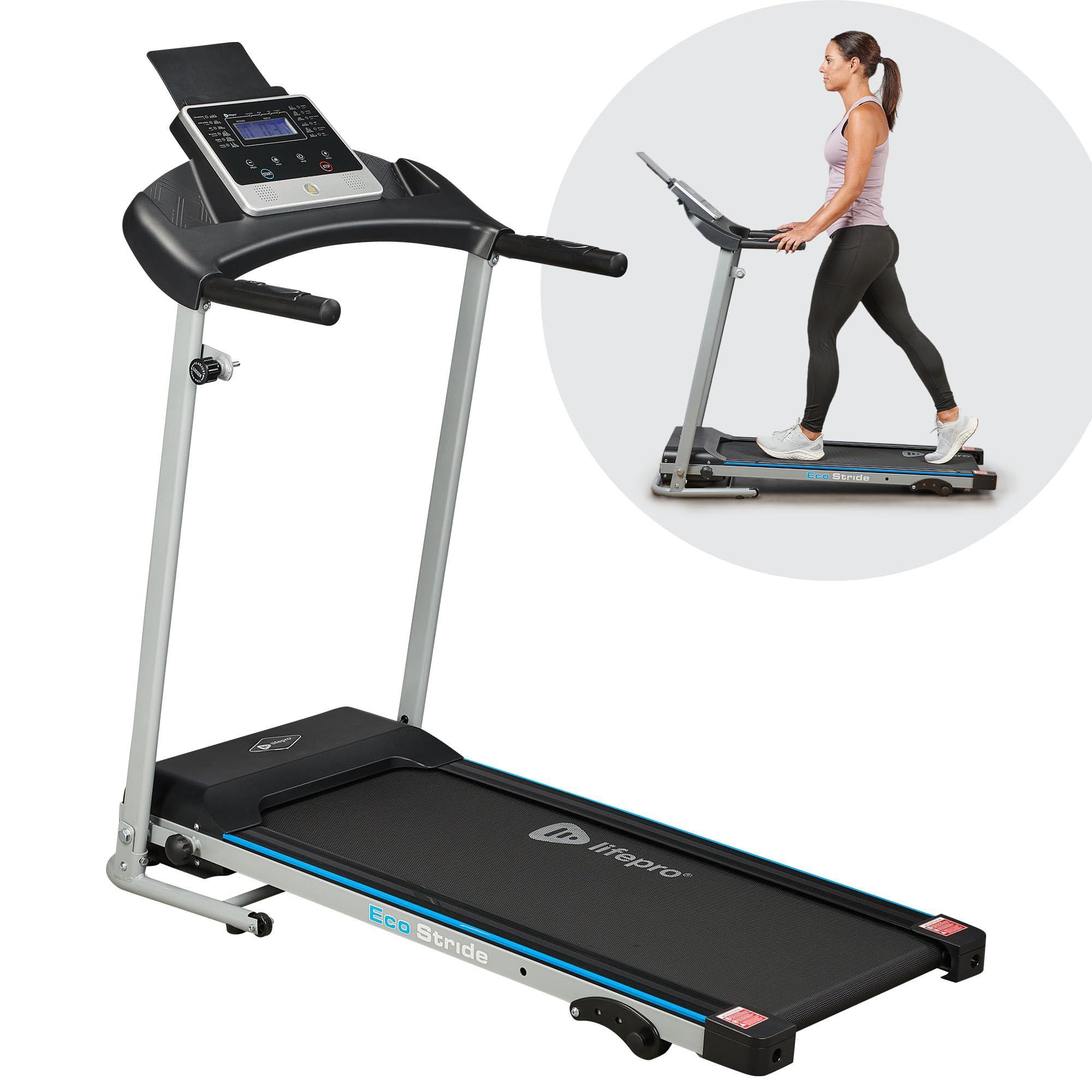 Lifepro Foldable Treadmill Space Saver Folding Treadmill for 5 4 User Height with Preset Programs for Walking Jogging Running at Home