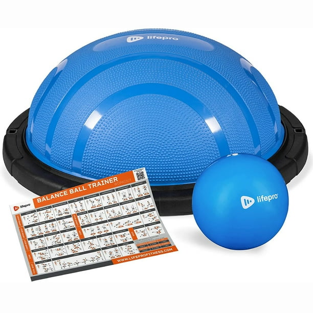 Lifepro Horizon Half Ball Balance Trainer Fitness Gym Exercise Equipment Blue