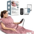 thumbnail image 1 of Lifepro Infrared Sauna Blanket - Full Body Portable Sauna for Home, Detox & Relaxation, Adjustable Heat Sauna Blanket Infrared - Regular Pink, 1 of 10