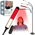thumbnail image 1 of Lifepro Red Light & Near Infrared LED Lamp – 216 LED, Dual Head Design, 660nm & 850nm Modes – Adjustable Body Lamp for Home & Office, 1 of 9