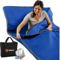 thumbnail image 1 of LifePro RejuvaWrap Infrared Sauna Blanket – Portable Far Infrared Heating Blanket for Detox & Weight Loss – Adjustable Heat Settings - Blue, 1 of 10