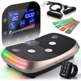 thumbnail image 1 of Lifepro Rumblex 4D Vibration Plate Exercise Machine – Triple Motor Whole Body Vibrating Platform for Weight Loss, Recovery & Fitness – Advanced 4D Vibration Plate Machine - Brown, 1 of 8