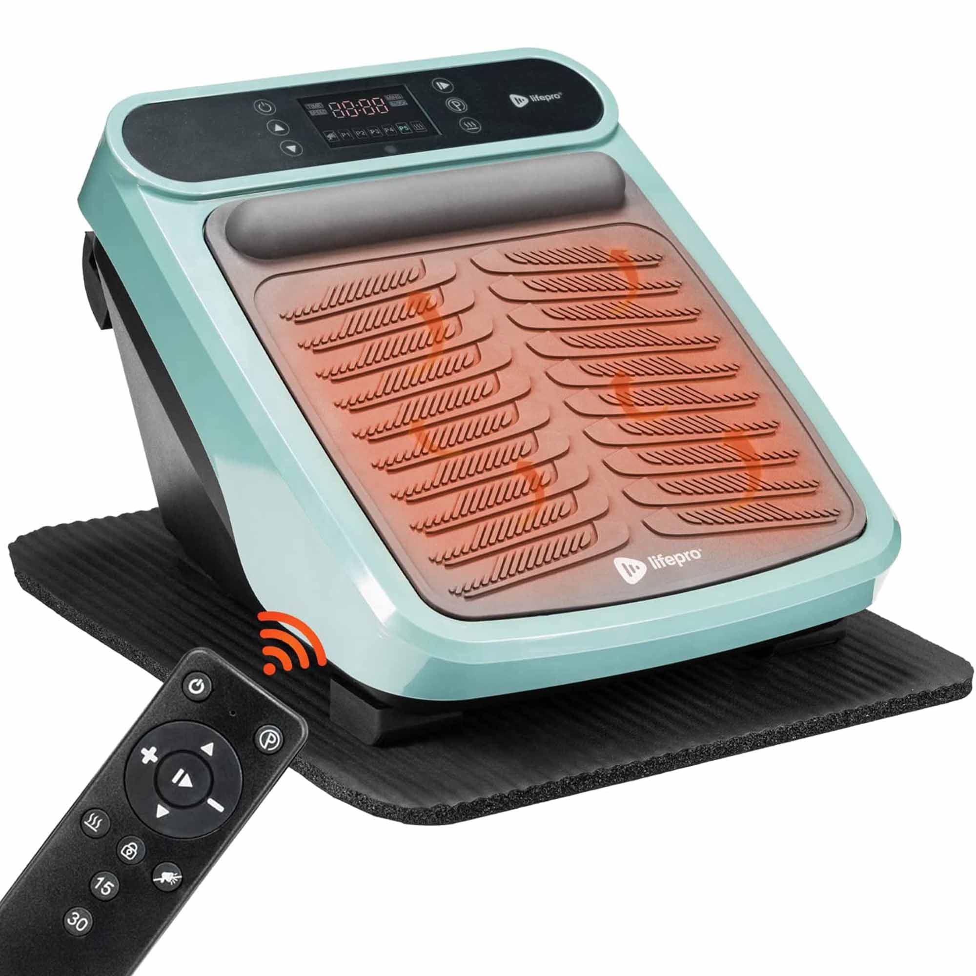 Lifepro VibraCare Plus Heated Foot Massager Machine for Neuropathy Calf