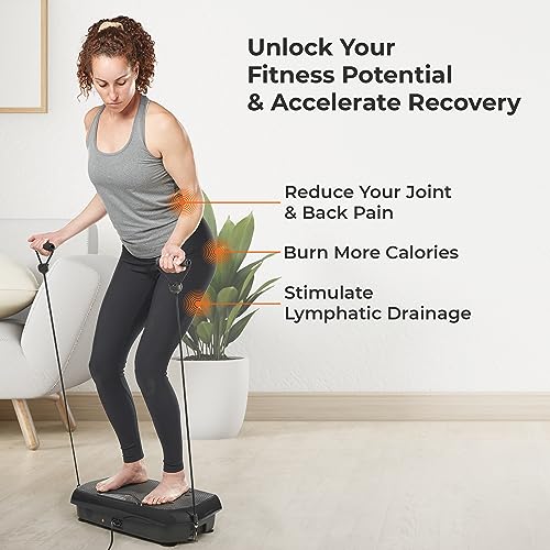 Lifepro Vibration Plate Exercise Machine with Acupoints, Whole