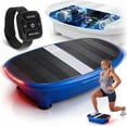 thumbnail image 1 of Lifepro Vibration Plate for Lymphatic Drainage - Whole-Body Vibrating Exercise Machine with EMS - Compact Home Gym - Blue, 1 of 10