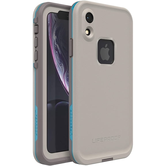 Lifeproof FRĒ SERIES Waterproof Case for iPhone Xr - Retail Packaging - BODY SURF (CEMENT/GARGOYLE/HAWAIIAN OCEAN)