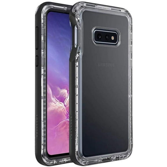 Lifeproof Next Series Case for Samsung Galaxy S10e - Bulk Packaging - Clear Black Crystal