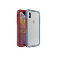 thumbnail image 1 of Lifeproof SLAM Series Case for iPhone X/XS (ONLY) - Retail Packaging - Varsity (Clear/Blue/Red), 1 of 9