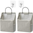 thumbnail image 1 of Liferen 2 Pack Wall Hanging Storage Bags, File Organizer, Rv Storage and Organization(Gray), 1 of 5