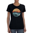 thumbnail image 1 of Lifes An Ocean Sail It Shaped T-Shirt Women -Image by Shutterstock, Female x-Large, 1 of 4