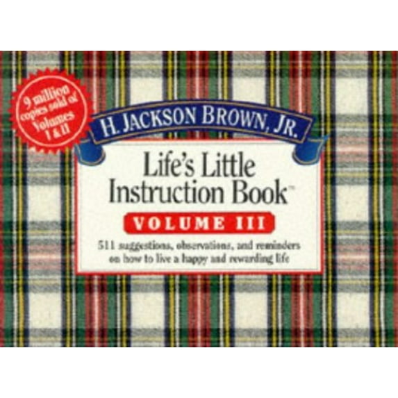 Pre-Owned Pre-Owned Life's Little Instruction Book: v. 3 Paperback