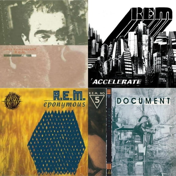 Lifes Rich Pageant & Accelerate & Eponymous & Document [LP Vinyl Bundle]