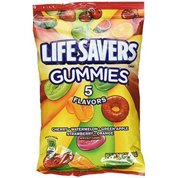 Lifesaver Gummies 7 oz pack of 2