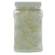 Lifesavers 1 Pound Bulk Wint-O-Green Individually Wrapped Mints - Original Bulk Spearamint WintOGreen Hard Candies in 48 FL OZ Gift Ready Reusable Square Jar