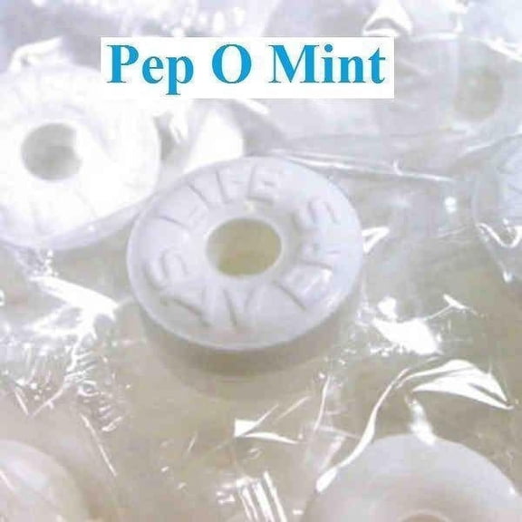 Lifesavers 16oz Pep O Mint Hard Candy Individually Wrapped 1lb One Pound