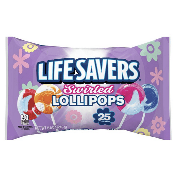 Lifesavers Easter Swirl Lollipops Bag - 25ct (8.8oz)