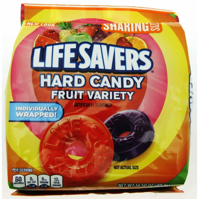Lifesavers Fruit Variety 10 Flavor Individually Wrapped Hard Candy 14