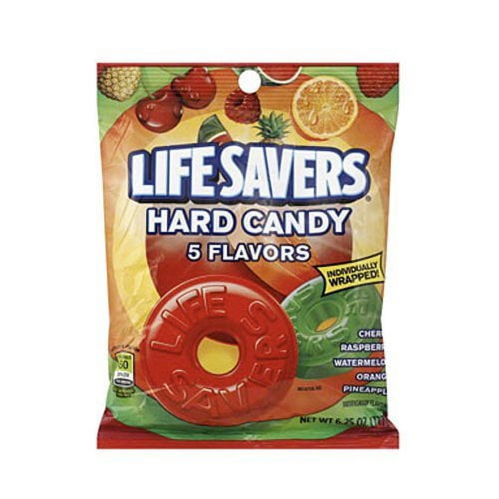Lifesavers Hard Candy 5 Flavors 6.5 OZ BAG (Pack of 3)