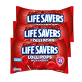 thumbnail image 1 of Lifesavers Lollipops Wild Cherry 25 Count 8.8 oz. Bag, 1 of 2