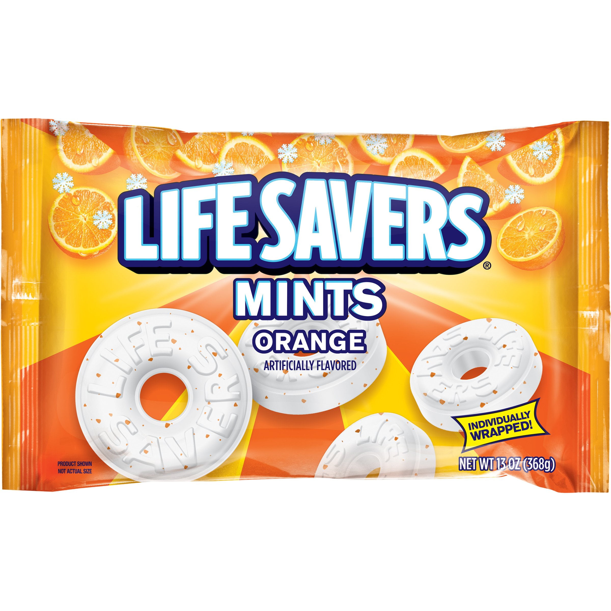 Lifesavers Orange Mints Candy Bag, 13 Oz Packaging May Vary