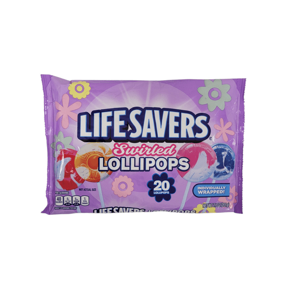 Lifesavers Swirled Lollipops 20ct 7.1oz Bag Pack of 2
