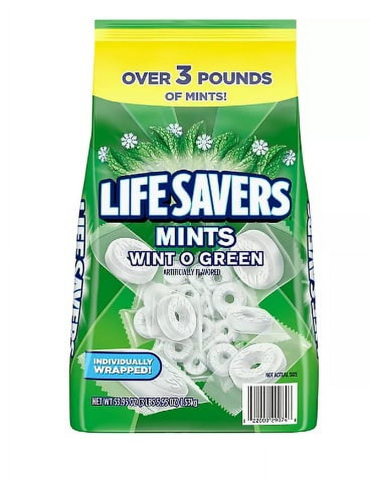 Lifesavers WintoGreen Mint Candy, 50 Ounc