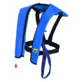 thumbnail image 1 of Lifesaving Pro® Manual Inflatable Life Jacket and Vests PFD Floating Life Vest Inflate Survival Aid Lifesaving PFD Basic, Blue Color, 1 of 5