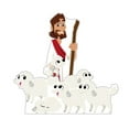 thumbnail image 1 of Lifesize The Good Shepard Standee Set (Creative for Kids) Cardboard Cutout Standup, 1 of 3