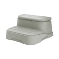 thumbnail image 1 of Lifesmart Cool Step Molded Spa Step with Built-In Hidden Storage Compartment, Sand, 1 of 5