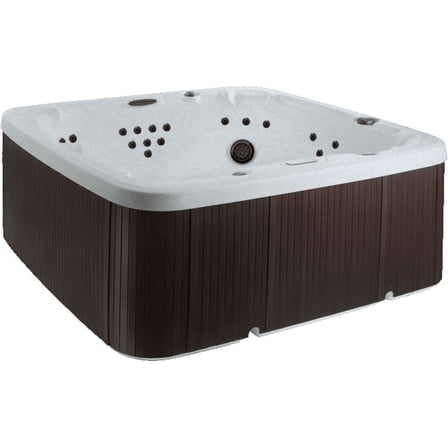 Lifesmart Coronado (LS600DX) Hot Tub - 7 Person, 65-Jet, 220v Spa, Sea Salt/ Espresso Brown