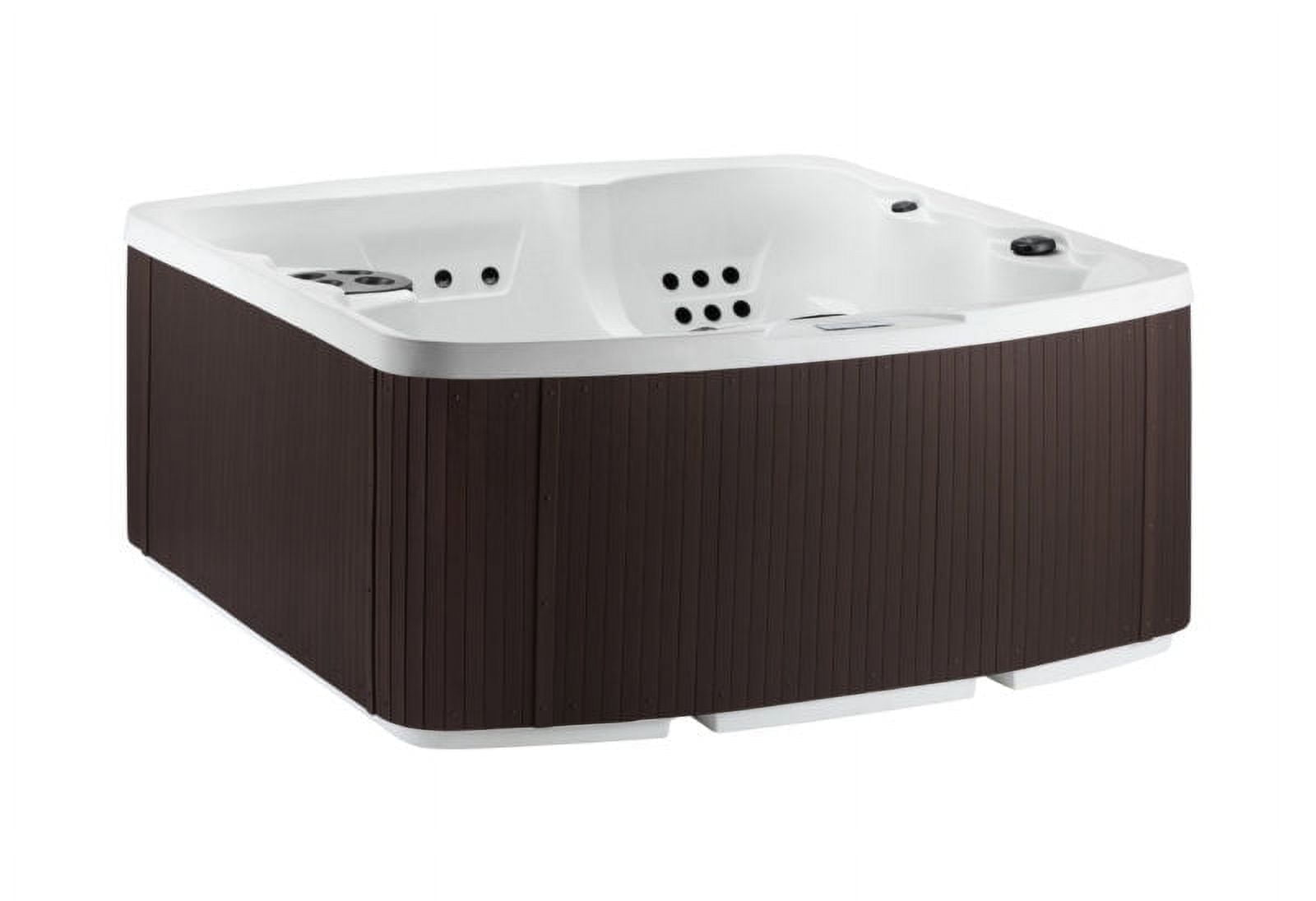 Lifesmart Curacao DLX (LS550 Plus) Hot Tub - 5-Person, 65- Jet, 220-Volt Spa Sea Salt/ Espresso
