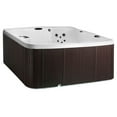 thumbnail image 1 of Lifesmart Curacao DLX (LS550 Plus) Hot Tub - 5-Person, 65-Jet, 220-Volt Spa in Arctic White/ Espresso, 1 of 8
