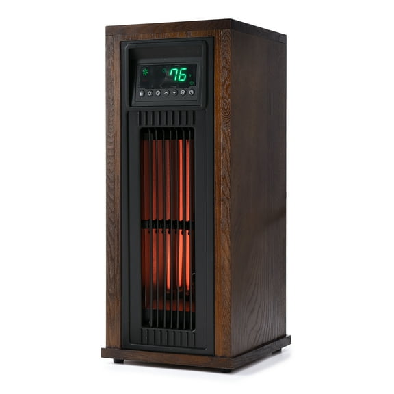 Lifesmart New LifePro 1500W Portable 23" Infrared Quartz Tower Space Heater