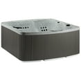 Lifesmart Spas Leganza 6 Person Plug & Play Square Hot Tub Spa w/90