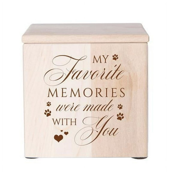 Lifesong Milestone Maple Keepsake Urn_My Favorite Memories