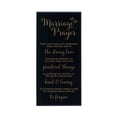 thumbnail image 1 of Lifesong Milestones Inspirational Wedding Wall Plaque for Couples Father Mother 8x16 - Marriage Prayers (Black), 1 of 9