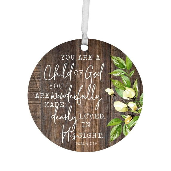 Lifesong Milestones Modern Round Ornaments for Home Decorations
