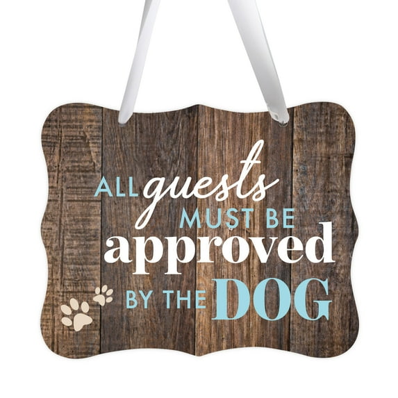 Lifesong Milestones Rustic Hanging Wall Art Decor Gifts for Dog Lovers
