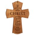 thumbnail image 1 of Lifesong Milestones Wood Hanging Cherry Mini Cross for Christian Home Decorations, 1 of 7
