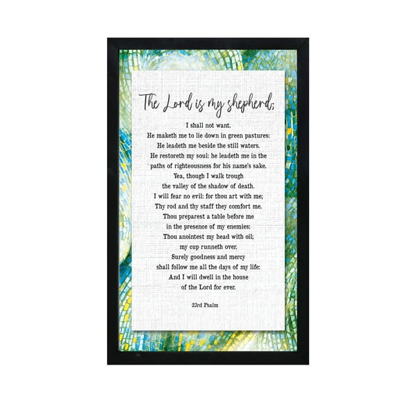 Lifesong Milestones Wooden Framed Shadow Box Christian Signs Wall Art Décor
