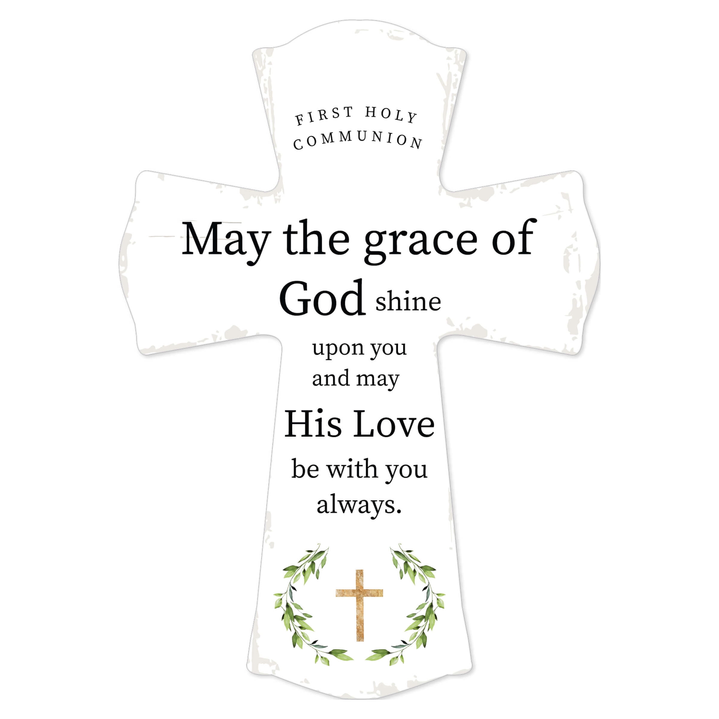 Lifesong Milestones Wooden Wall Cross Signs for Home Decor and Holy ...