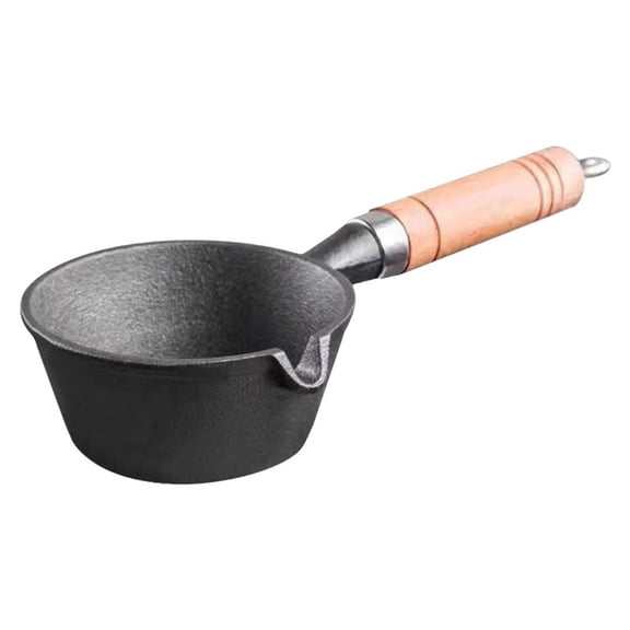 Lifespace Basting Pot w Wood Handle - 13.5cm
