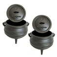 thumbnail image 1 of Lifespace Cast Iron No 1/4 African 3-leg Potjie Pot (2 pack) - 1.37pt each, 1 of 11