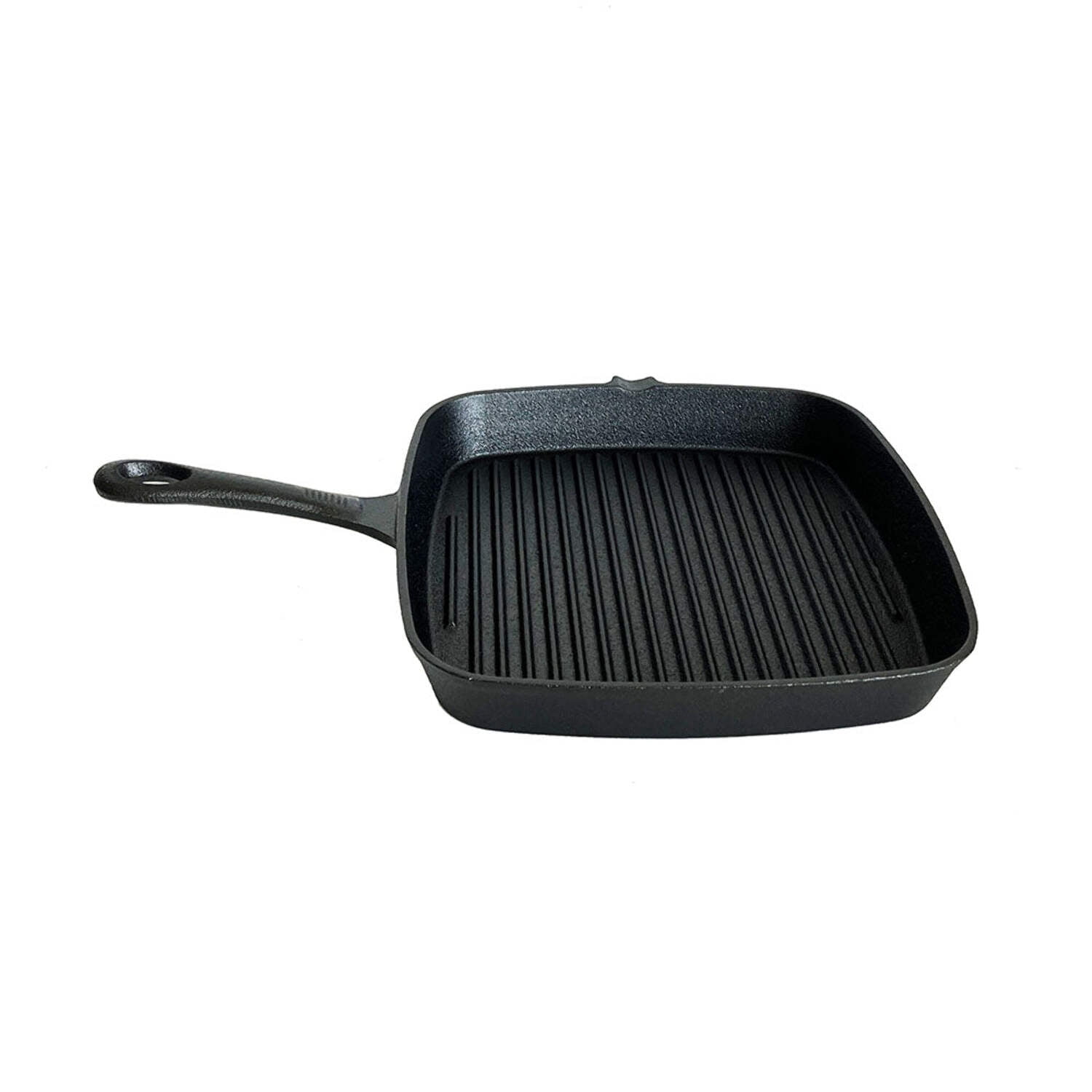 Lifespace Cast Iron Square Griddle Pan 24cm - Walmart.com