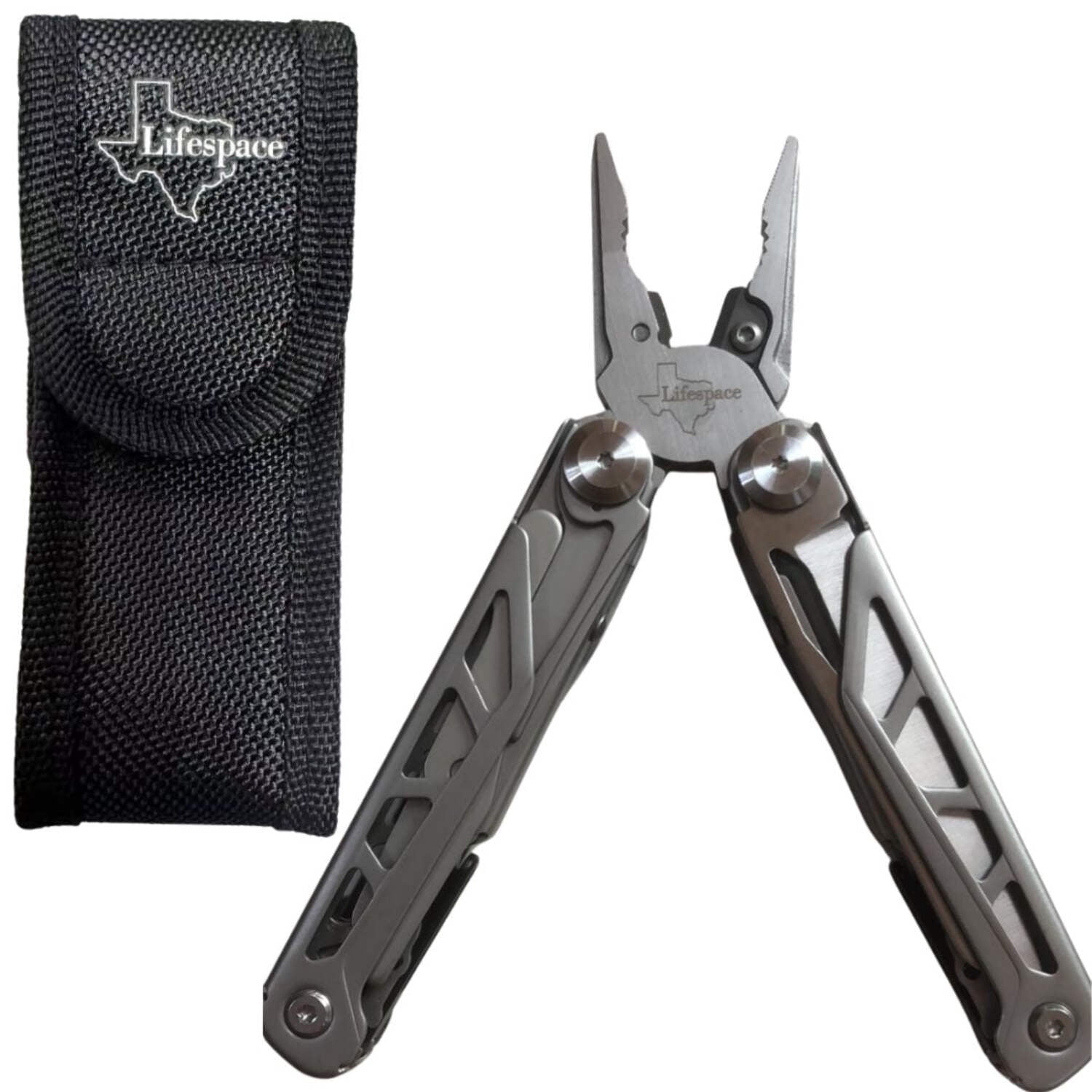 Lifespace Premium 15-in-1 EDC Multi-Tool with Pliers and Scissors