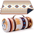 thumbnail image 1 of Lifestance Outdoor Picnic Blankets Extra Large in Outlets Design, 79" x 79" Waterproof Sandproof Foldable Compact Beach Blanket for Grass Park Mat, 1 of 11