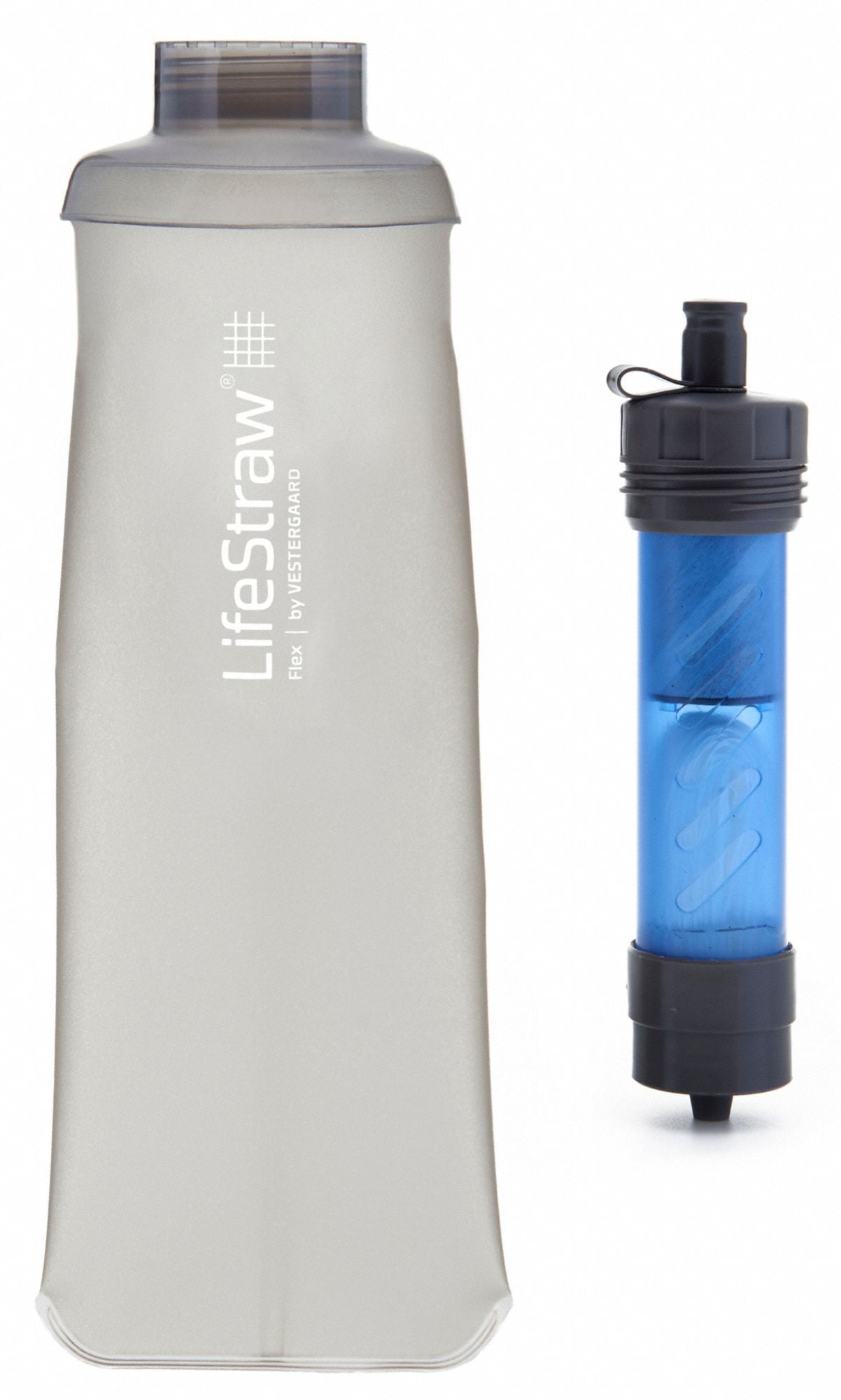 Lifestraw Water Filter System,0.2 Microns,Blue LSFX01BK01